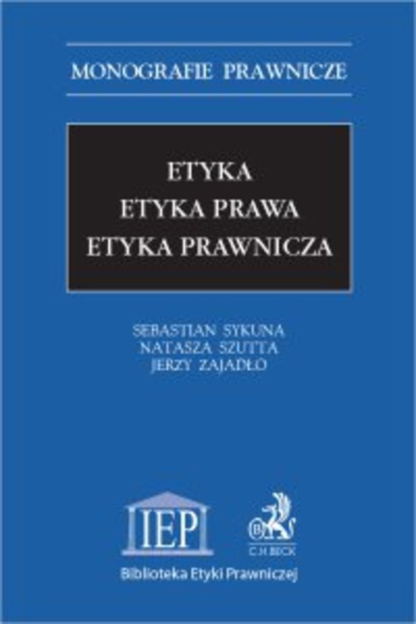 Etyka. Etyka prawa. Etyka prawnicza - pdf