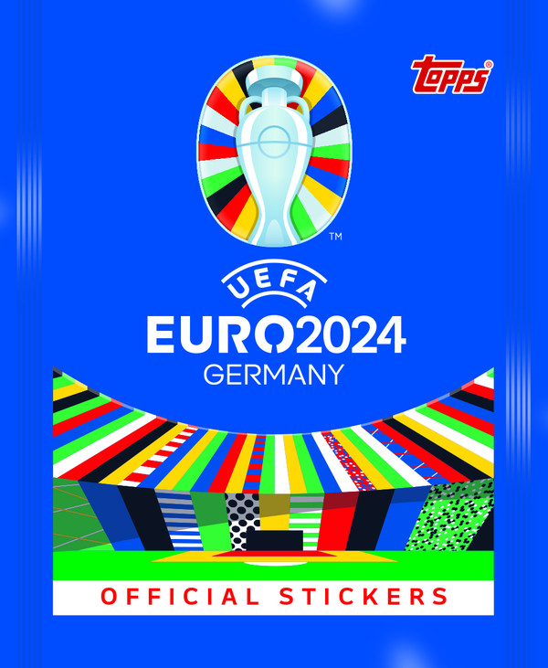 Euro 2024 Topps Stickers saszetka z naklejkami