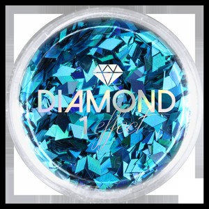 Konfetti Diamond Effect 2 - niebieskie