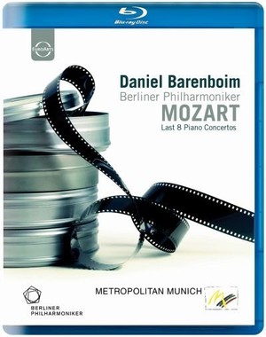 Euroarts: Berliner Philharmoniker Daniel Barenboim Plays Mozart`s Piano Concertos (Blu-Ray)