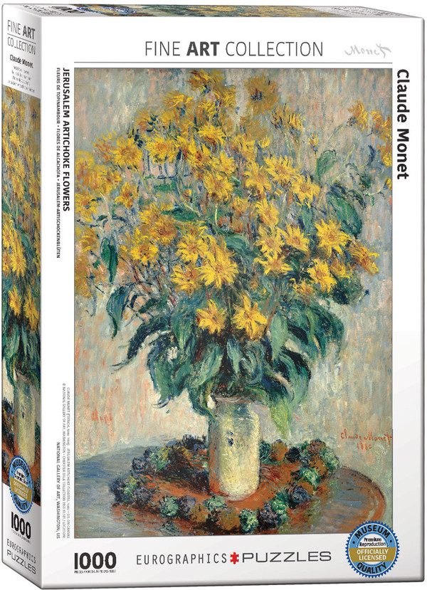Puzzle Kwiat Jerozolimy, Claude Monet 1000 elementów