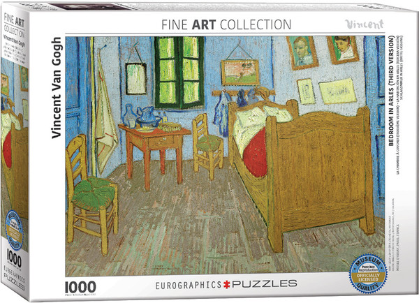 Puzzle Pokój artysty w Arles, Vincent Van Gogh 1000 elementów