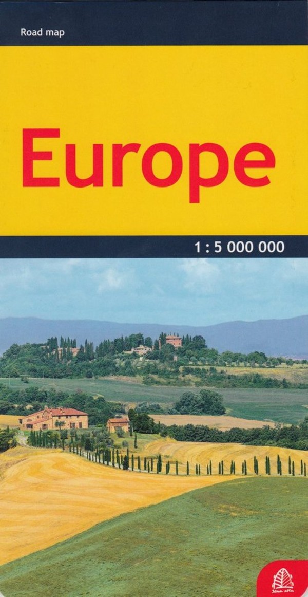 Europa. Mapa samochodowa Skala: 1:5 000 000