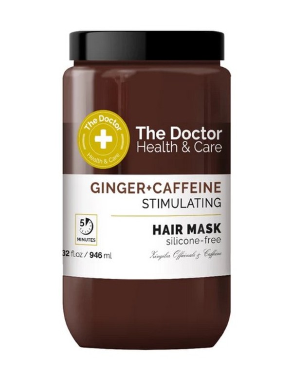 Health & Care Imbir + Kofeina Maska do włosów stymulująca cebulki