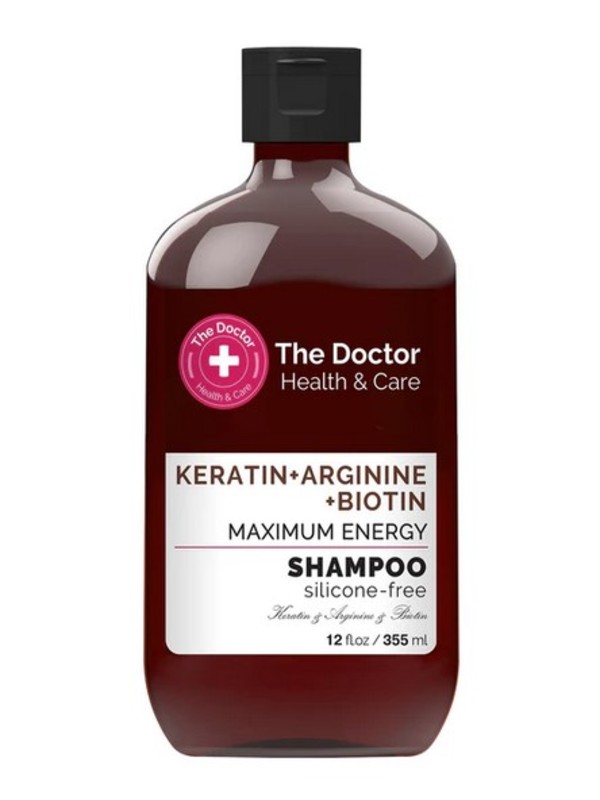 Health & Care Keratyna + Arginina + Biotyna Szampon do włosów wzmacniający