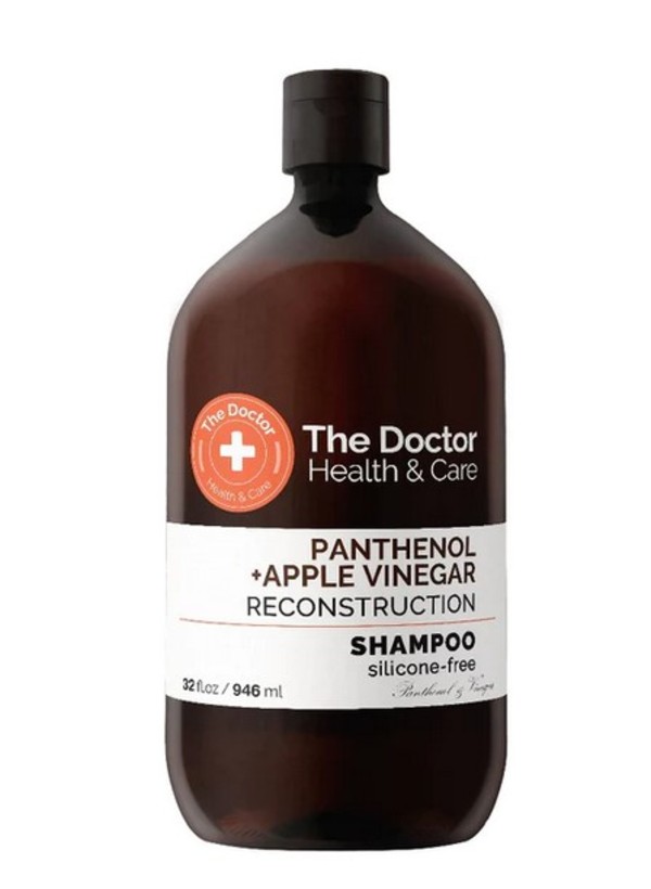 Health & Care Ocet Jabłkowy + Pantenol Szampon do włosów rekonstruujący