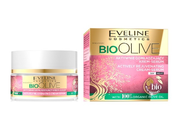 Bio Olive Aktywnie odmładzający krem-serum na dzień i noc