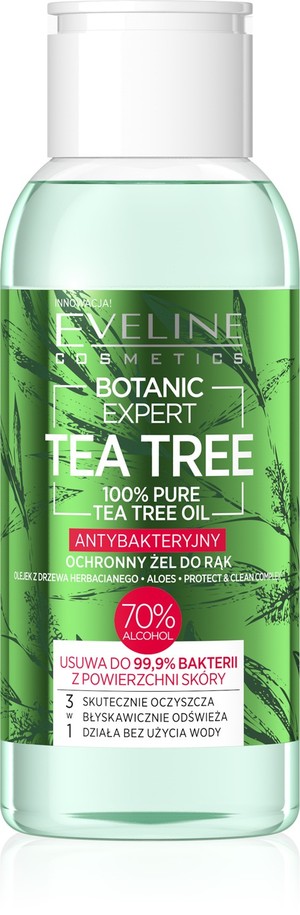 Botanic Expert Tea Tree Antybakteryjny Ochronny Żel do rąk