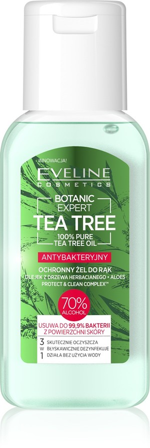 Botanic Expert Tea Tree Antybakteryjny ochronny żel do rąk