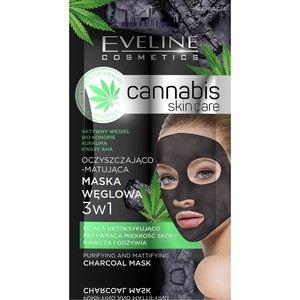 Cannabis Skin Care Maska węglowa 3w1