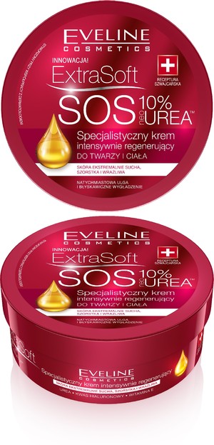 Extra Soft SOS 10% Urea Krem intensywnie regenerujący do twarzy i ciała