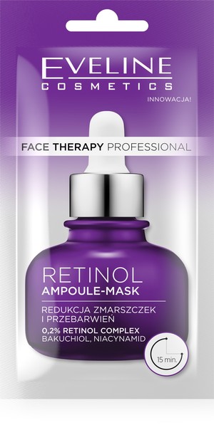 Face Therapy Professional Retinol Maska-ampułka