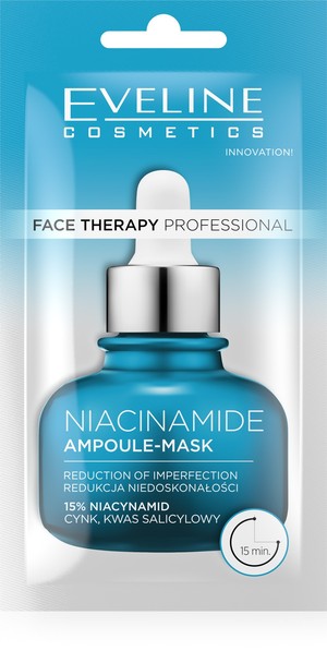 Face Therapy Professional Maska-ampułka redukująca niedoskonałości z Niacynamidem