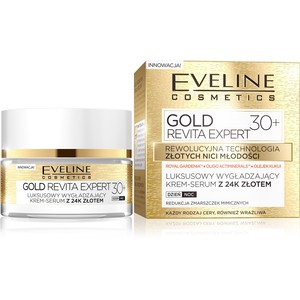 Gold Revita Expert 30+ Krem - serum wygładzający na dzień i noc