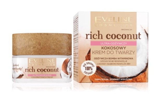 Rich Coconut Kokosowy krem do twarzy ultra-odżywczy