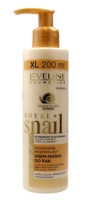Royal Snail Krem-maska do rąk intensywnie regenerujący