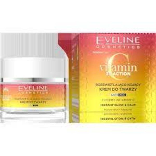 Vitamin C 3xAction Rozświetlająco - Kojący Krem do twarzy na dzień i noc