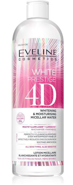 White Prestige 4D Wybielająco Nawilżający Płyn micelarny