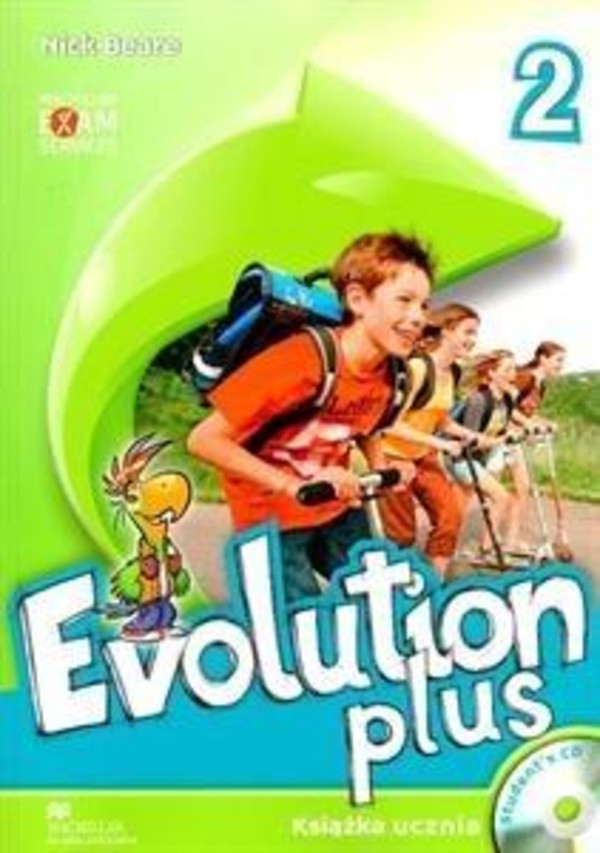 Evolution plus 2. Książka ucznia + CD