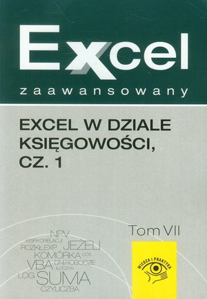 Excel zaawansowany. Excel w dziale księgowości część 1 Tom 7