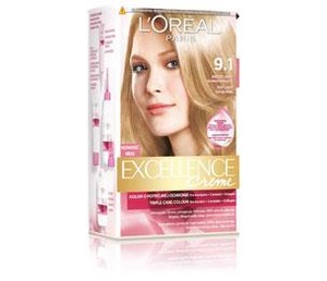 Excellence Creme 9.1 9.1 Bardzo jasny Blond Popielaty Farba do włosów
