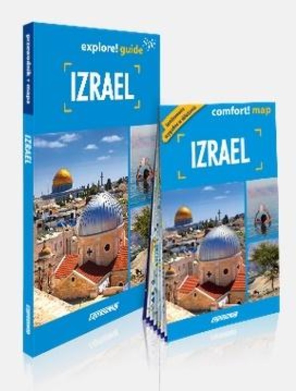 Izrael przewodnik + mapa Explore! guide + Comfort! Map
