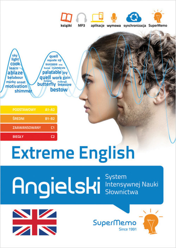 Extreme English. Angielski System Intensywnej Nauki Słownictwa poziom A1-C2