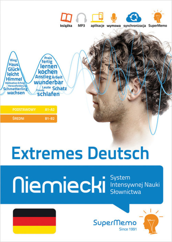 Extremes Deutsch. Niemiecki System Intensywnej Nauki Słownictwa poziom A1-B2