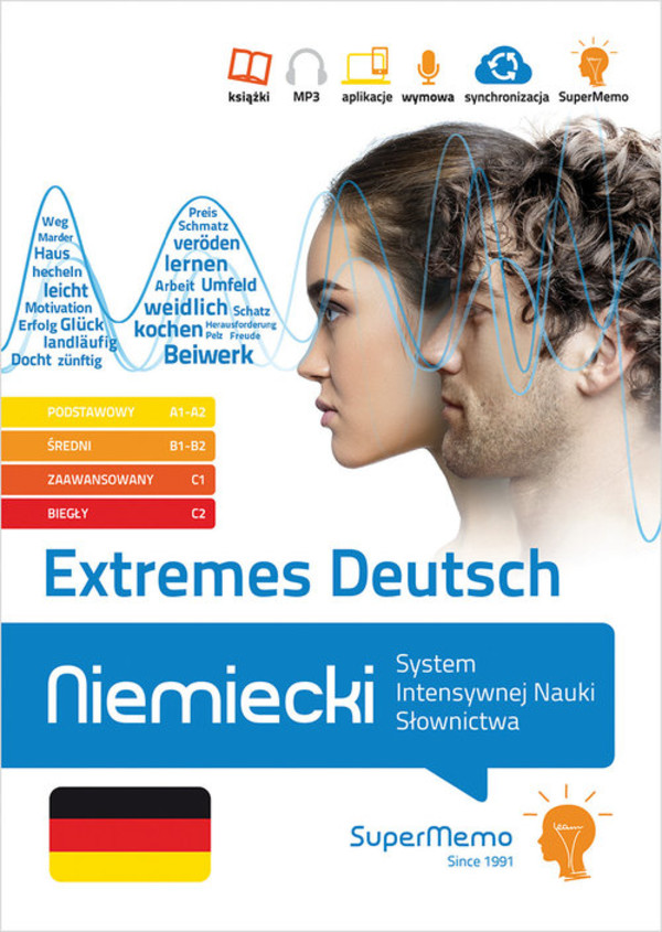 Extremes Deutsch. Niemiecki System Intensywnej Nauki Słownictwa poziom A1-C2