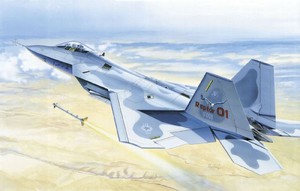 F-22 Raptor Skala 1:48