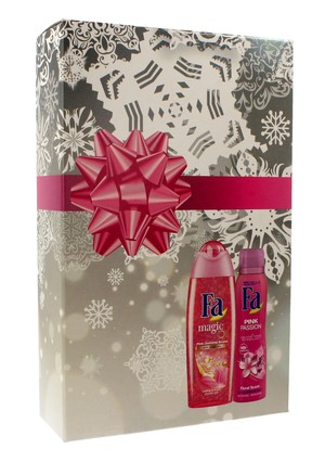Zestaw prezentowy Żel pod prysznic Magic Oil + Dezodorant spray Pink Passion