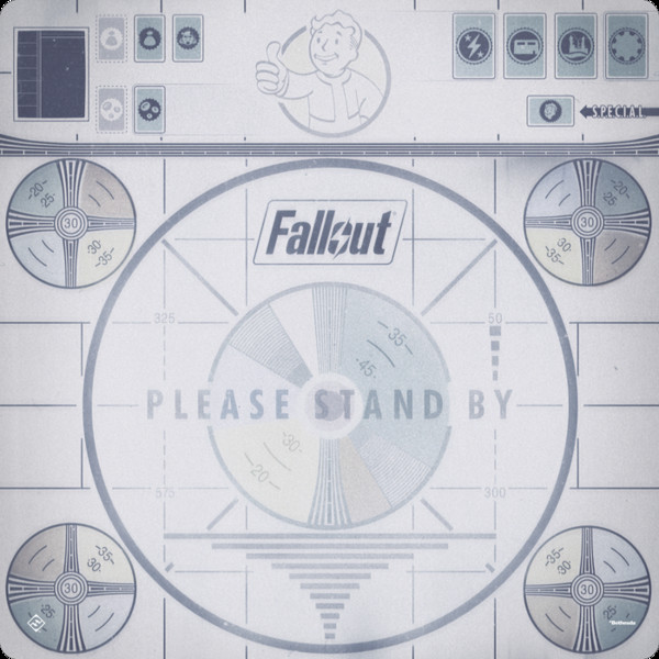 Mata do gry planszowej Fallout - Please Stand