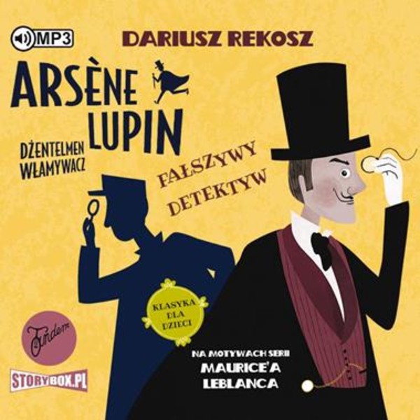 Fałszywy detektyw Audiobook CD Audio Arsene Lupin dżentelmen włamywacz Tom 2