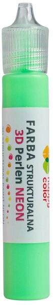 Farba strukturalna 3D- Perlen 32 ml, neon zielony