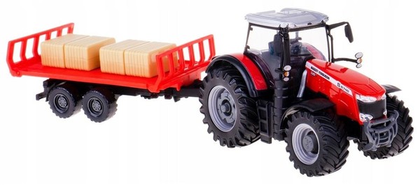 Farm Tractor Fergusson 8740S + przyczepa