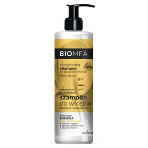 Biomea Intensywnie wzmacniający szampon do włosów łamliwych i wypadających