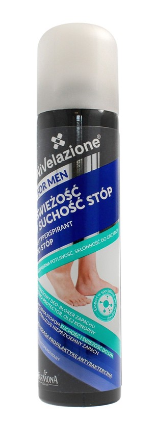 Nivelazione Świeżość i Suchość Dezodorant antyperspirant do stóp