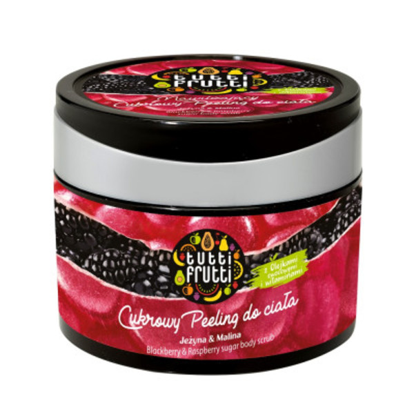 Tutti Frutti - Jeżyna & Malina Peeling cukrowy do ciała