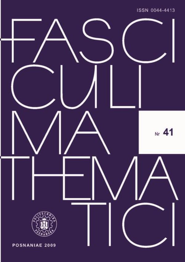 Fasciculi Mathematici, 2009/41 - pdf