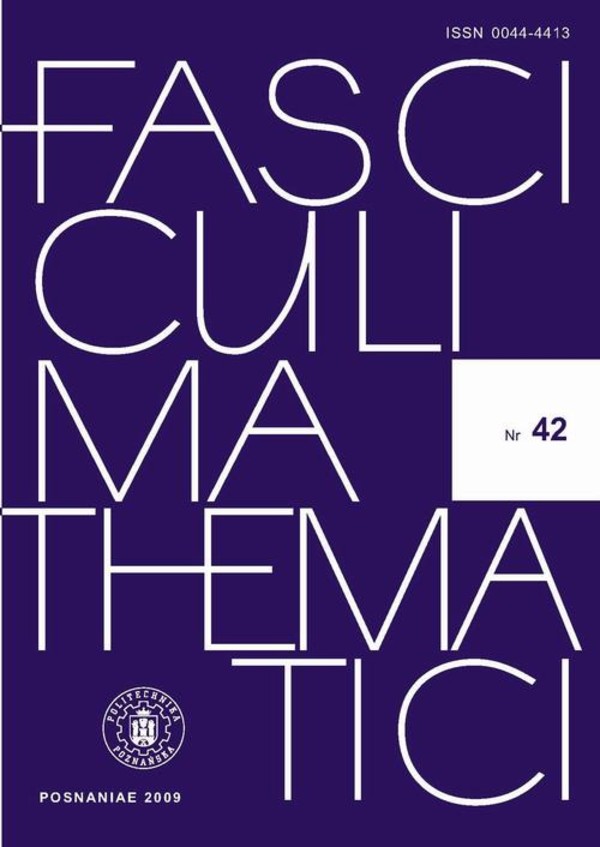 Fasciculi Mathematici 2009/42 - pdf