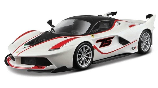Ferrari FXX-K white 1:24