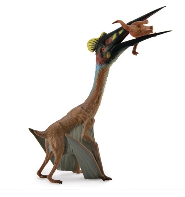 Figurka Dinozaur Quetzalcoatlus z ofiarą Rozmiar XL