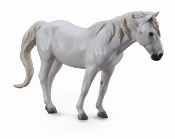 Figurka Koń Camargue maści szarej Rozmiar XL