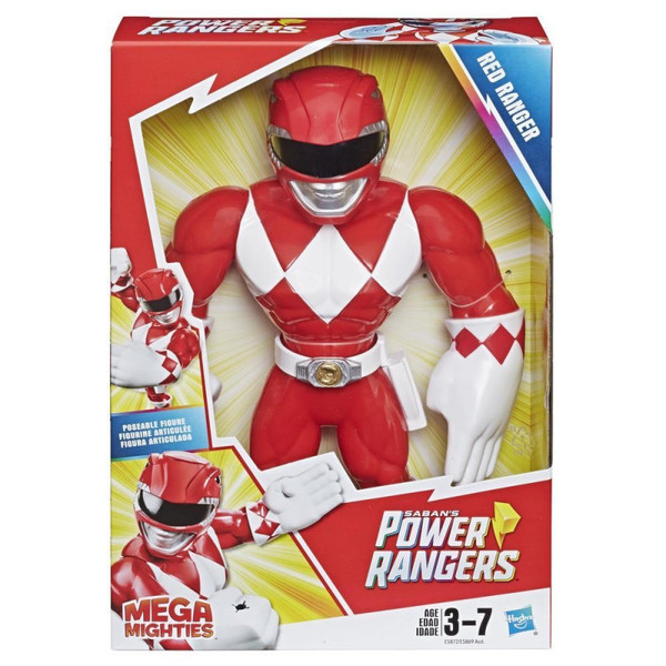 Figurka Playskool Heroes Mega Mighties Power Rangers czerwony E5872