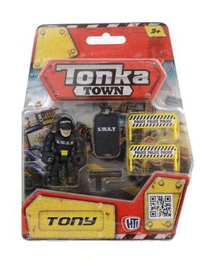 Figurka z akcesoriami Tonka Town Tony policjant S.W.A.T
