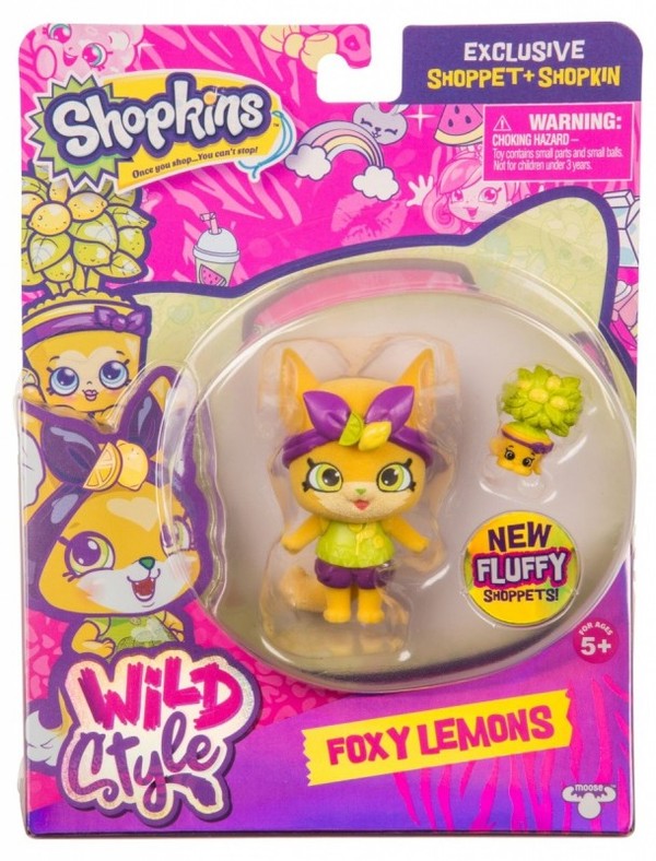 Shopkins Wild Shoppets - Foxy Lemon Sezon 9