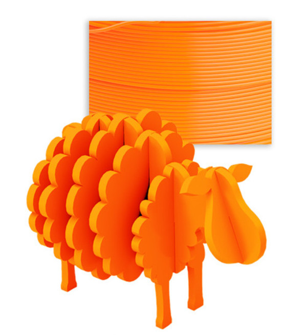 Filament PLA 1kg - pomarańczowy