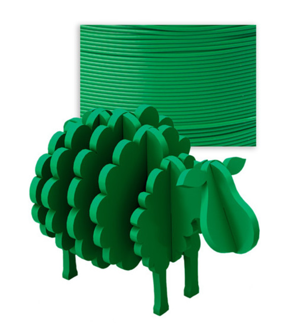 Filament PLA 1kg - zielony