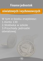 Finanse jednostek oświatowych i wychowawczych, wydanie kwiecień 2016 r.