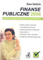 Finanse publiczne 2006 ustawa o finansach publicznych z wprowadzeniem